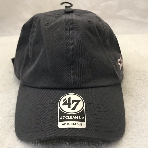 '47 Brand for "S+N" Adjustable Grey Cotton Ball Cap NWOT - Picture 15 of 16